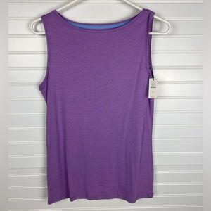 Talbots Purple Sleeveless Women's Top